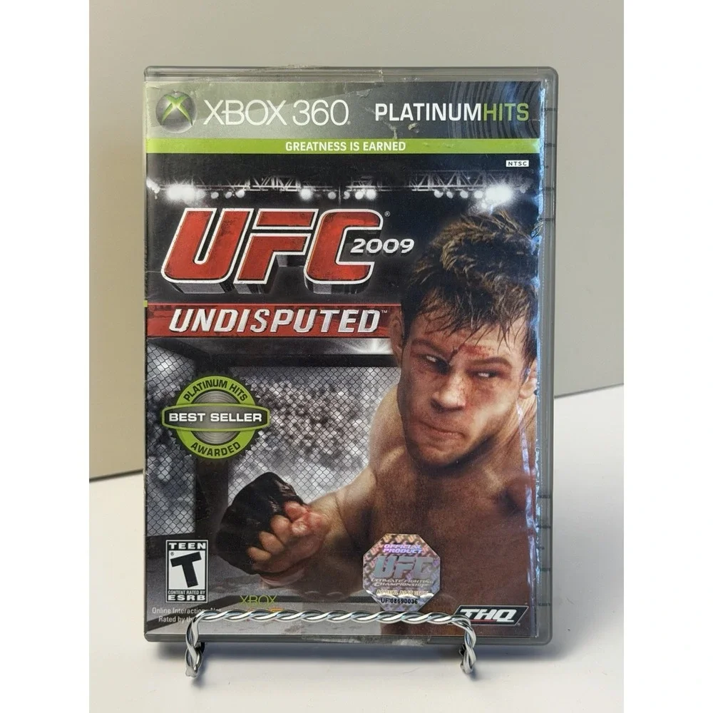 UFC Undisputed 2009 (Microsoft Xbox 360, 2009) - Complete w/ Manual